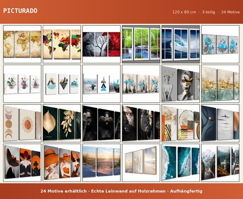 Kunstdruck bild set - bild, 120